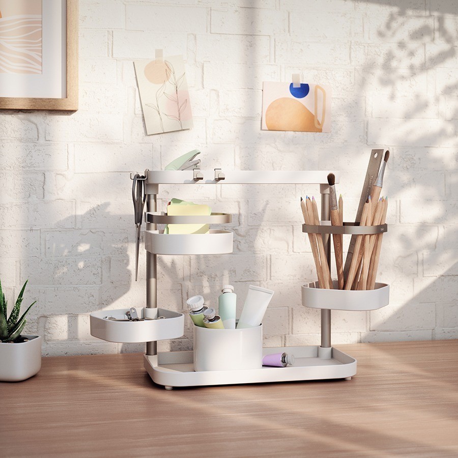 Органайзер универсальный holster, белый/никель (75225)