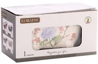 Подставка для губки 150 мл Бабочки LORAINE (30692)