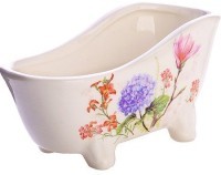 Подставка для губки 150 мл Бабочки LORAINE (30692)