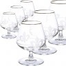 Набор 6 бокалов для бренди "Королевская лилия",410 мл " (EL76-1812)