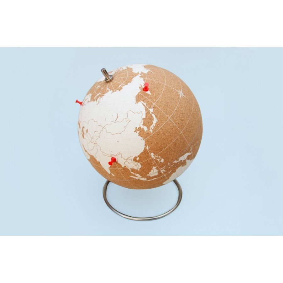 Глобус cork globe, белый, D25 см (66252)