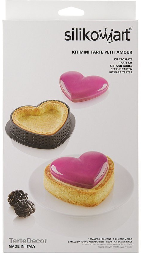 Набор для приготовления пирожных mini tarte petit amour силиконовая (70177)