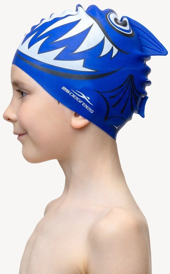 Шапочка для плавания 25DEGREES Bob Navy, силикон, детский (2104933)