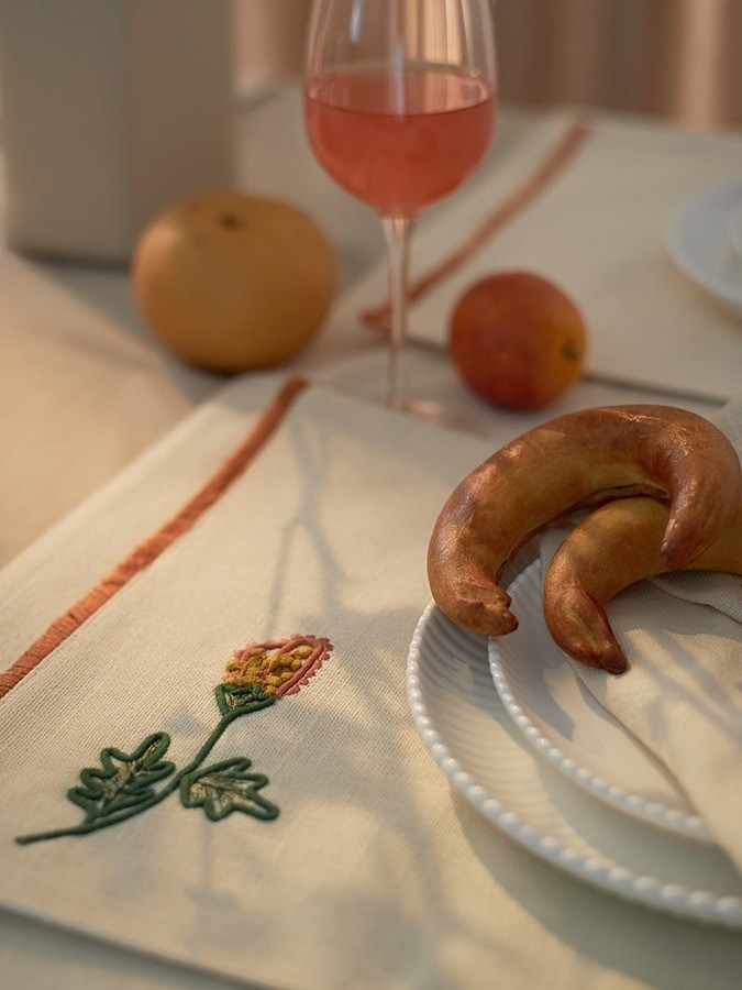 Салфетка под приборы spring flower из коллекции ethnic, 33х48 см (79026)