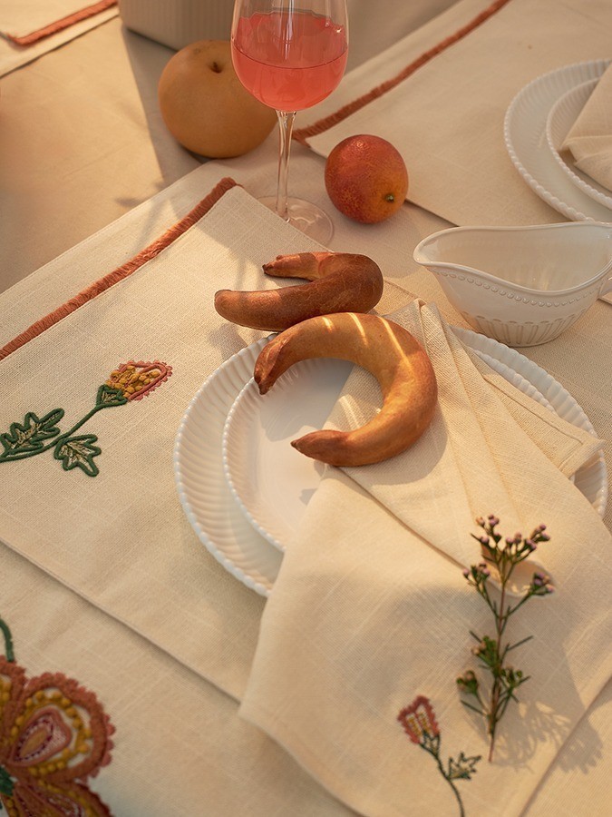 Салфетка под приборы spring flower из коллекции ethnic, 33х48 см (79026)