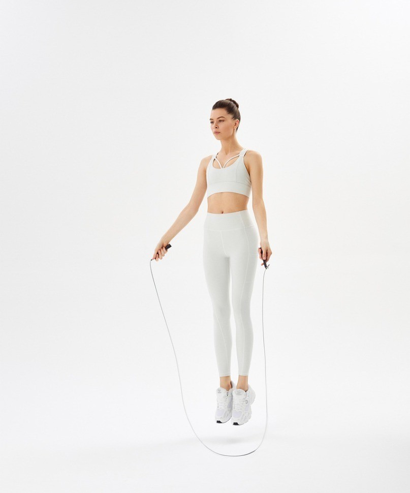 Скакалка RP-202 с подшипниками, с пластиковыми ручками, 3 м, черный (1121630)