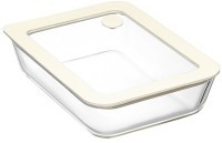 Контейнер для запекания и хранения с вакуумным эффектом vacuum glass, 700 мл, молочный (78844)