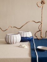 Набор из 2 сервировочных тарелок corals синего цвета из коллекции sea treasures, 360 мл (78791)