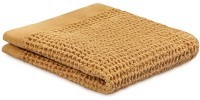 Полотенце для лица из умягченной вафли цвета охры из коллекции essential, 30x30 см (79183)