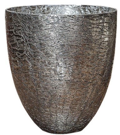 Подсвечник Ksa/5474, 16, стекло, Crackle black gold, ROOMERS FURNITURE