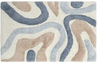 Коврик для ванной flow серо-синего цвета из коллекции ethnic, 50x80 см (79884)