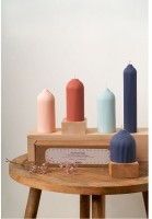 Свеча декоративная терракотового цвета из коллекции edge, 25,5 см (73487)