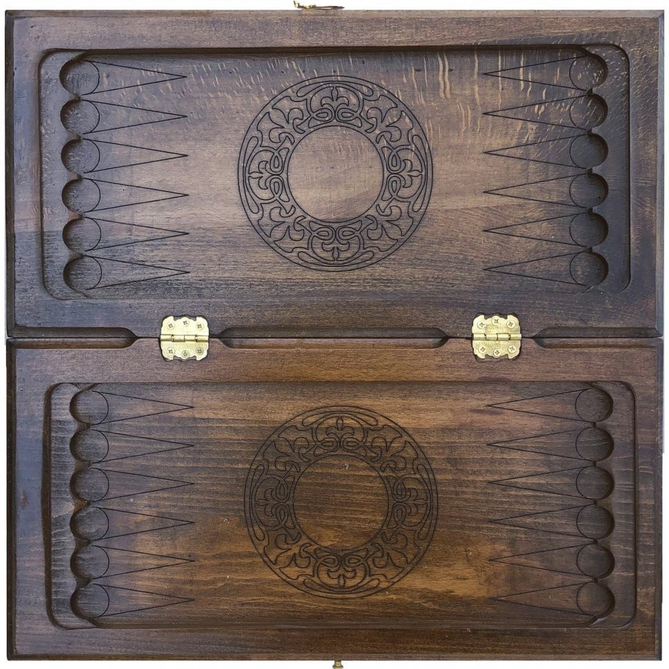 Нарды резные "Герб РФ-2" 40, Ustyan (28358)