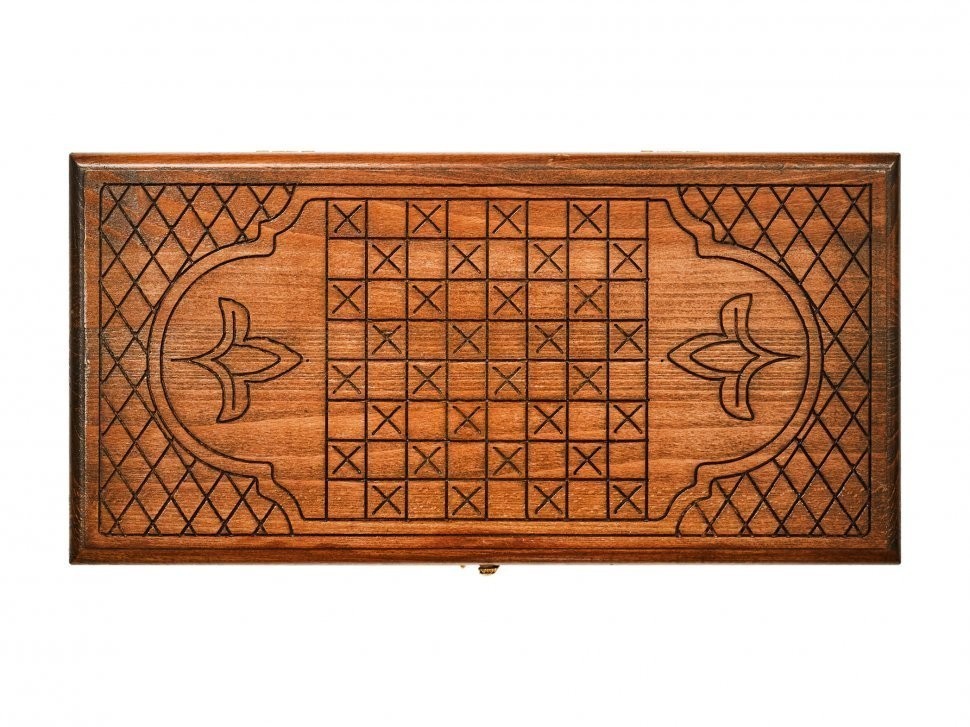 Нарды резные "Герб РФ-2" 40, Ustyan (28358)