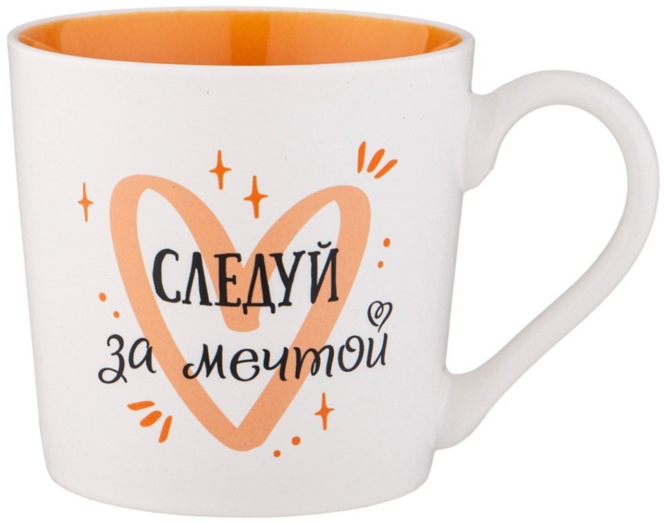 Кружка lefard "позитив" 380мл (260-812)