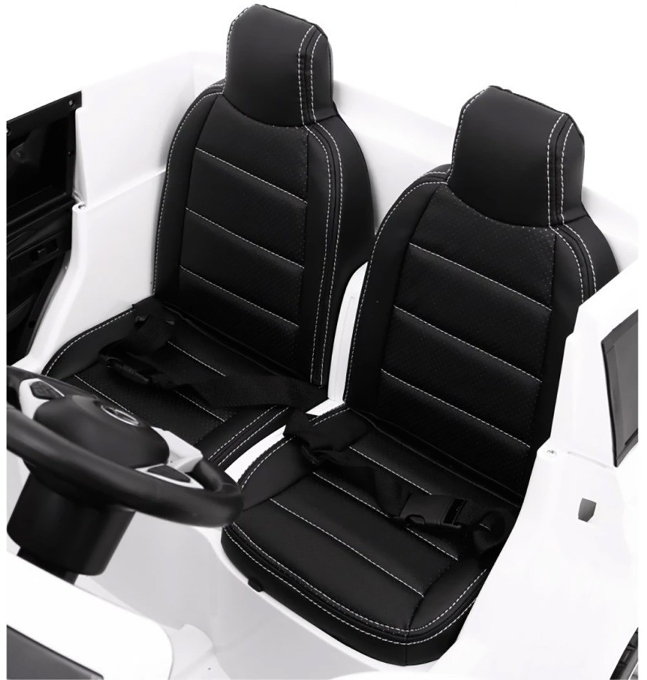 Электромобиль Mercedes Benz GLS63 (белый, 4WD, 12V) - HL228