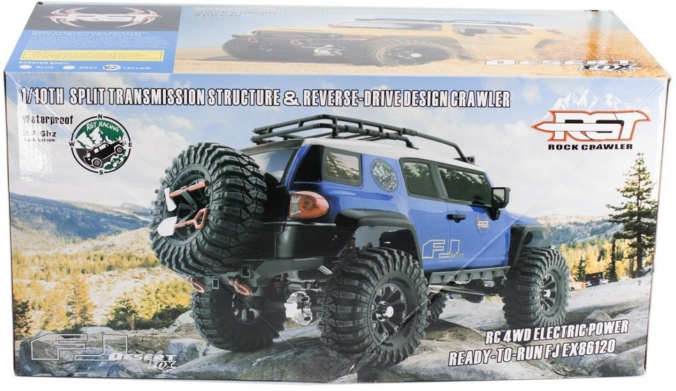 Радиоуправляемый краулер HSP RGT Desert FOX 4WD 1:10 (EX86120-R86363-2)