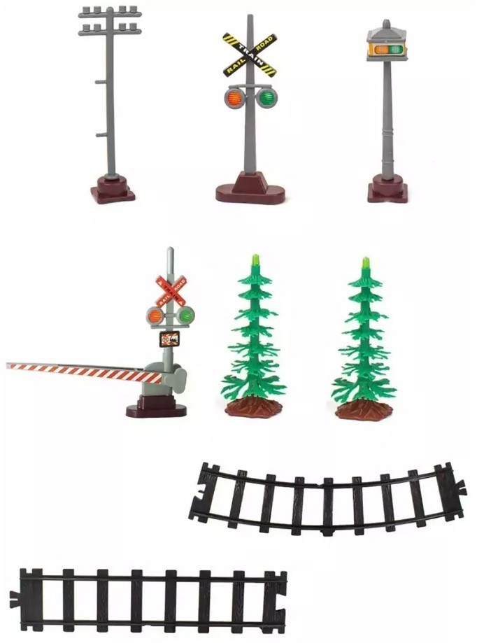 Детская железная дорога Fenfa с паром, свет, звук (1613A)