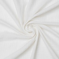 Штора из муслина с декором цвета карри из коллекции essential, 150х290 см (77783)