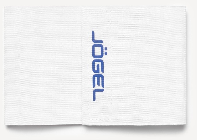 Повязка капитанская JOGEL DIVISION Armband, белый/синий (2117778)