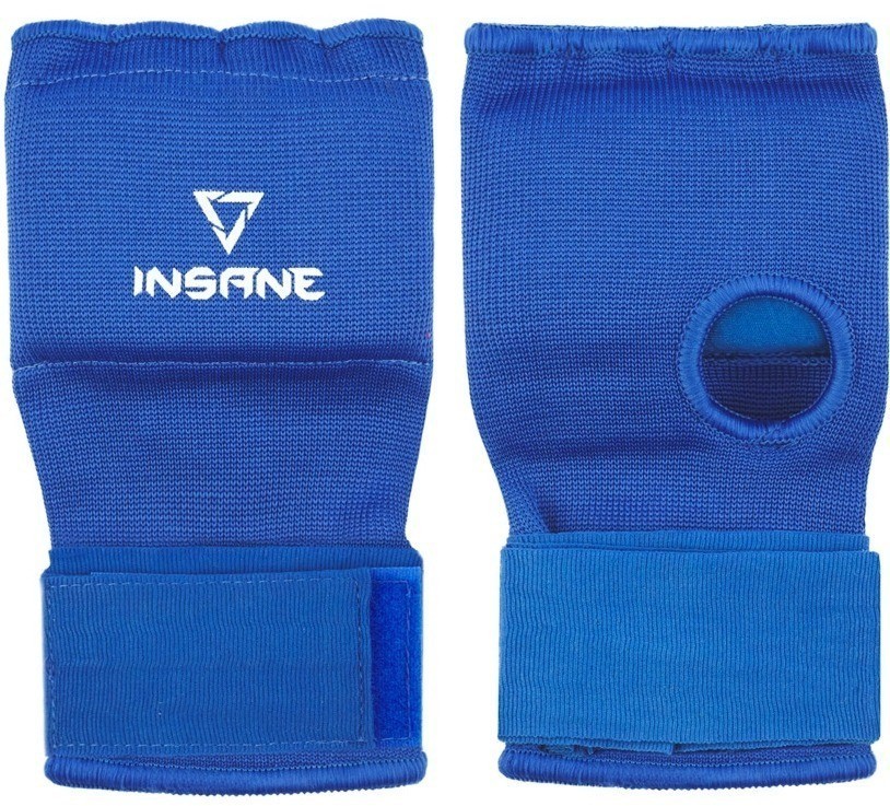 Перчатки внутренние для бокса DASH, полиэстер/спандекс, синий, L (2108492)