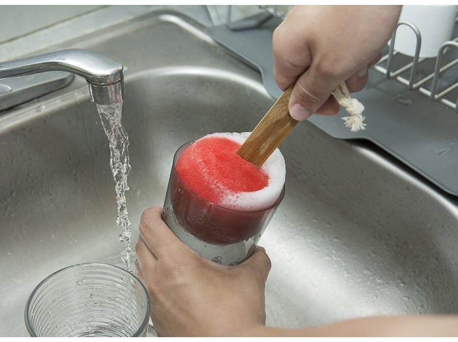 Губка для мытья посуды lollipop (71674)