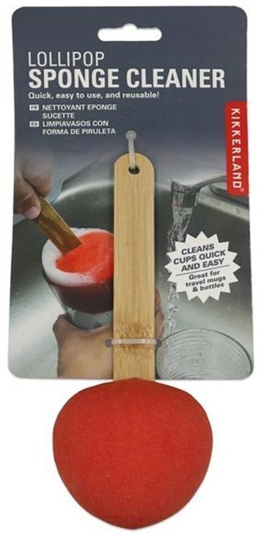 Губка для мытья посуды lollipop (71674)