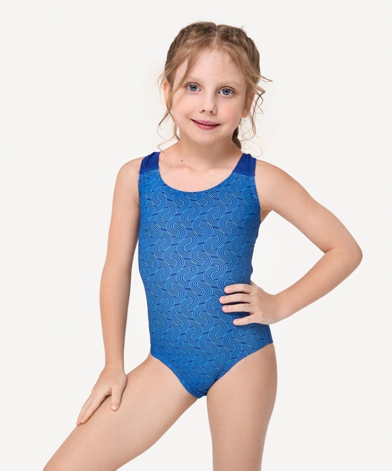 Купальник для плавания Twist Navy, полиамид, детский (1551129)