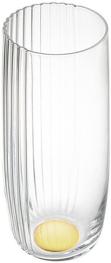 Набор стаканов alice в подарочной упаковке, 370 мл, золотистые, 2 шт. (76619)