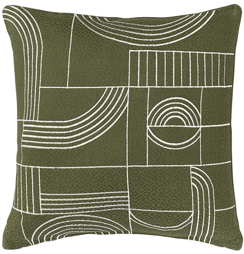Подушка декоративная cave maze из коллекции ethnic, 45х45 см (77710)