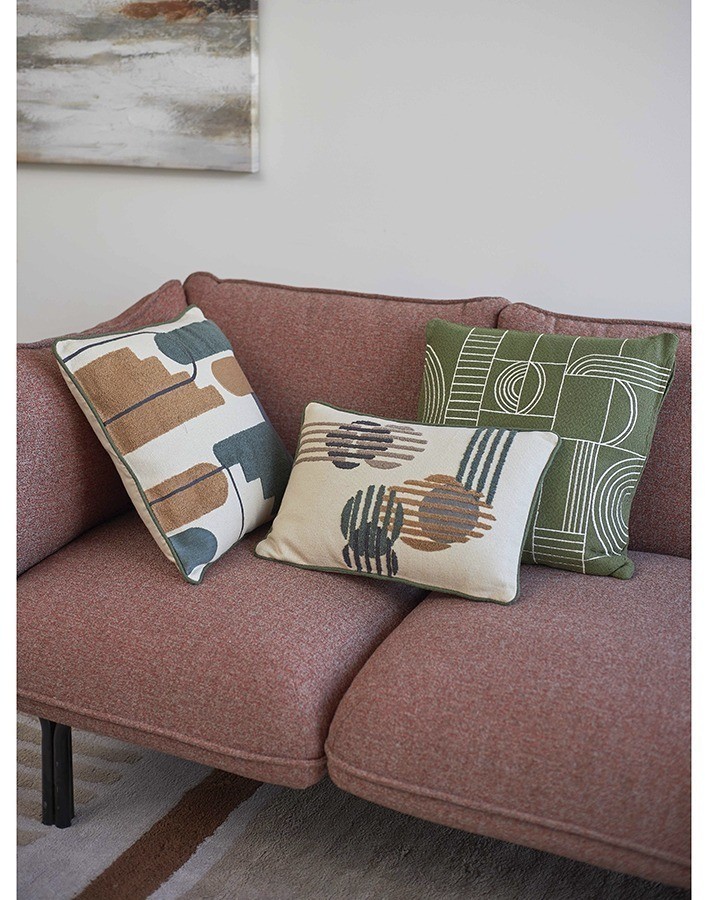 Подушка декоративная cave maze из коллекции ethnic, 45х45 см (77710)