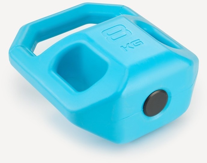 Гиря пластиковая STARFIT DB-505, 8 кг, синий (2113753)