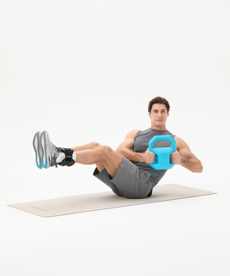 Гиря пластиковая STARFIT DB-505, 8 кг, синий (2113753)