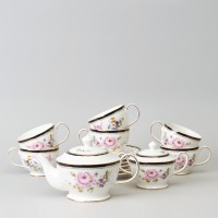 Чайный сервиз lefard &quot;nostalgie&quot; на 6 пер. 14 пр. 900/350/260 мл (590-662)