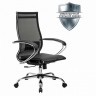 Кресло офисное Метта К-9 хром сиденье и спинка регулируемые черное 532473 (91479)