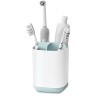 Органайзер для зубных щеток easystore™, 9х9х13 см, бело-голубой (58079)