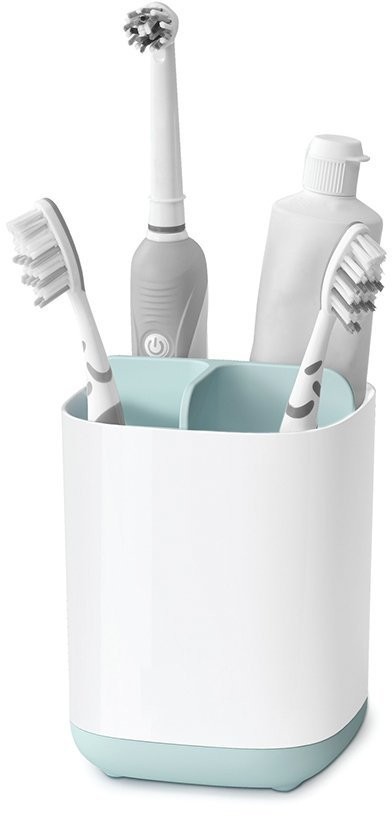Органайзер для зубных щеток easystore™, 9х9х13 см, бело-голубой (58079)