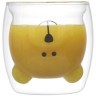 Чашка стеклянная с рисунком bear, 250 мл (74360)
