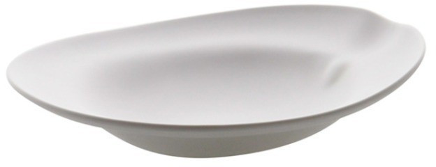 Тарелка 12012C, фарфор, matt white, Cookplay