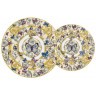 Обеденный сервиз Бабочки, 6 персон, 26 предметов - RC9-27DS-665H Royal Crown