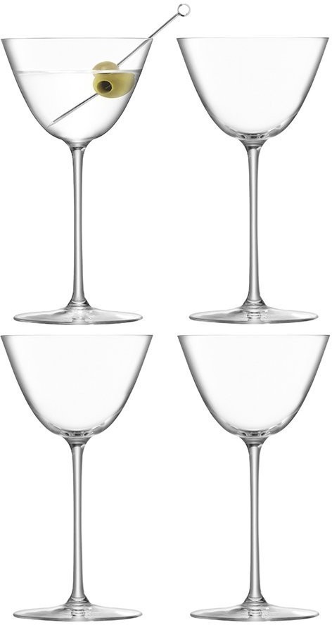 Набор бокалов для мартини borough, 195 мл, 4 шт. (67697)