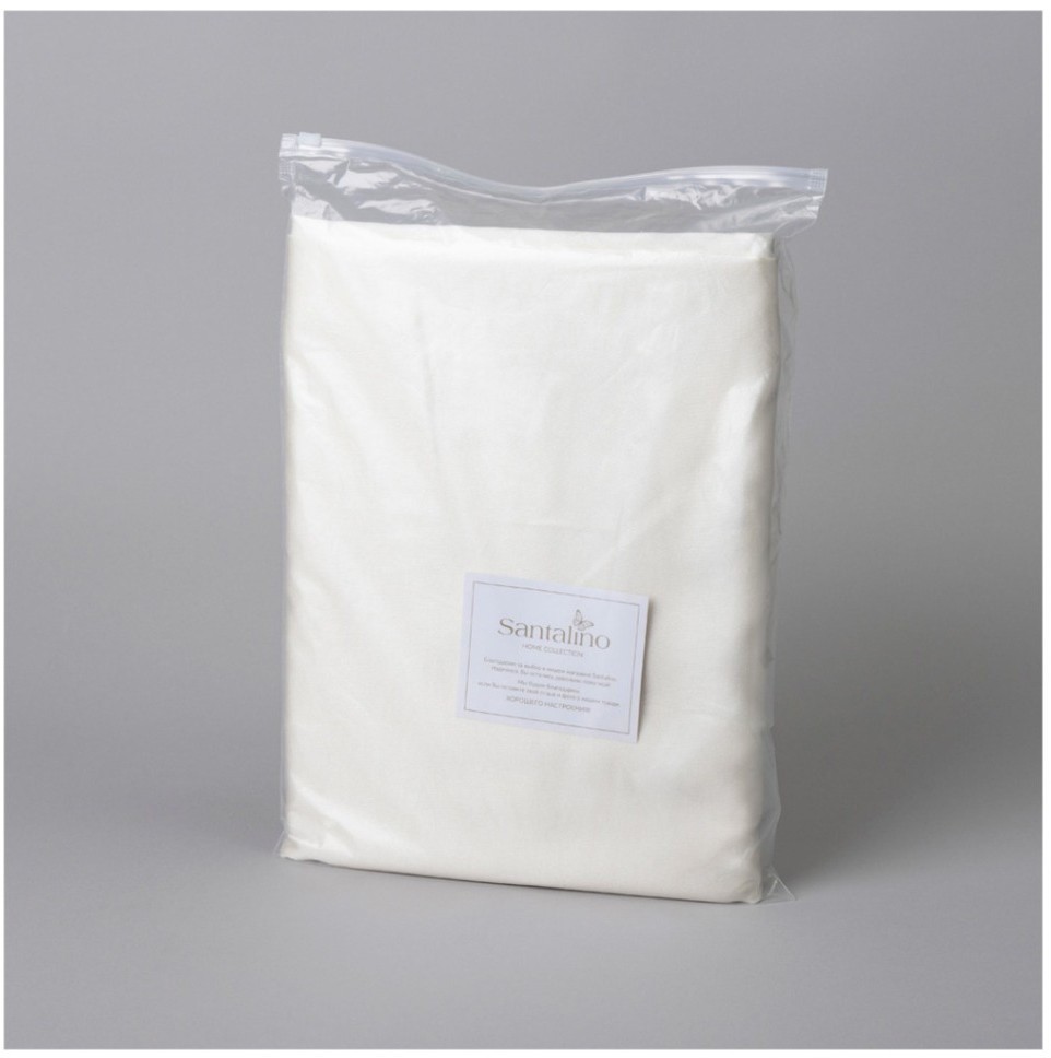 Скатерть сатин шампань 140х140 евроуголок 100% полиэстер SANTALINO (850-907-1)