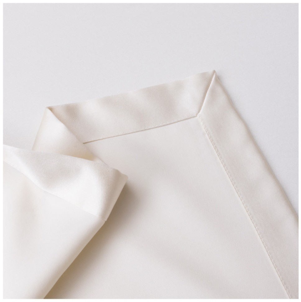 Скатерть сатин шампань 140х140 евроуголок 100% полиэстер SANTALINO (850-907-1)