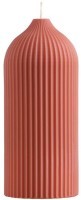 Свеча декоративная терракотового цвета из коллекции edge, 16,5 см (73486)