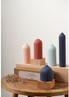 Свеча декоративная терракотового цвета из коллекции edge, 16,5 см (73486)