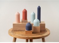 Свеча декоративная терракотового цвета из коллекции edge, 16,5 см (73486)