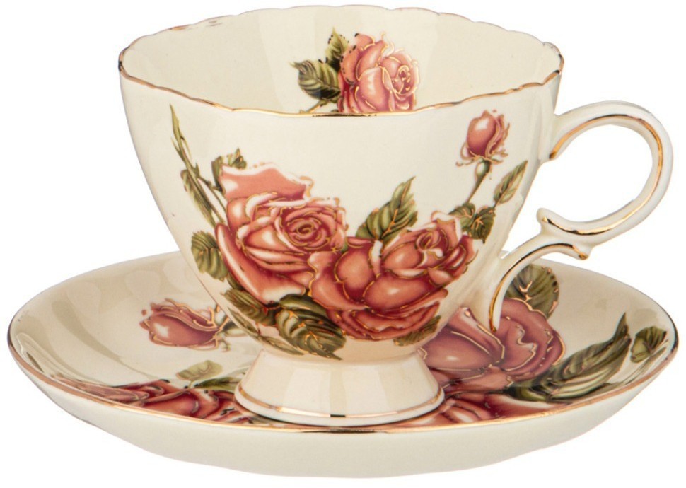 Чайный набор lefard корейская роза, 12 пр., (126-909)