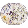 Набор тарелок закусочных lefard "прованс оливки" 2 шт. 20,5 см (104-600)