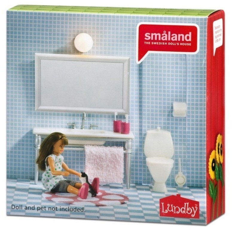Кукольная мебель Смоланд Ванная с 1 раковиной (LB_60208700)