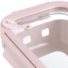 Контейнер для запекания, хранения и переноски продуктов в чехле smart solutions, 640 мл, розовый (73397)